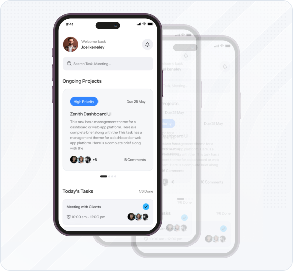 Equinova Solution Mobile Interface